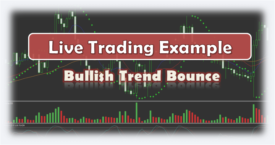 Bullish Trend Bounce - Live Forex Trading Example