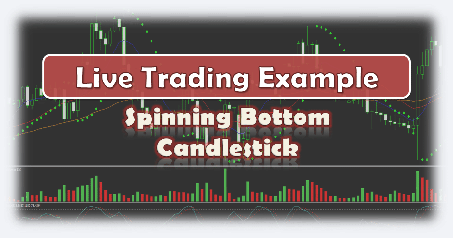Spinning Bottom Candlestick - Live Forex Trading Example