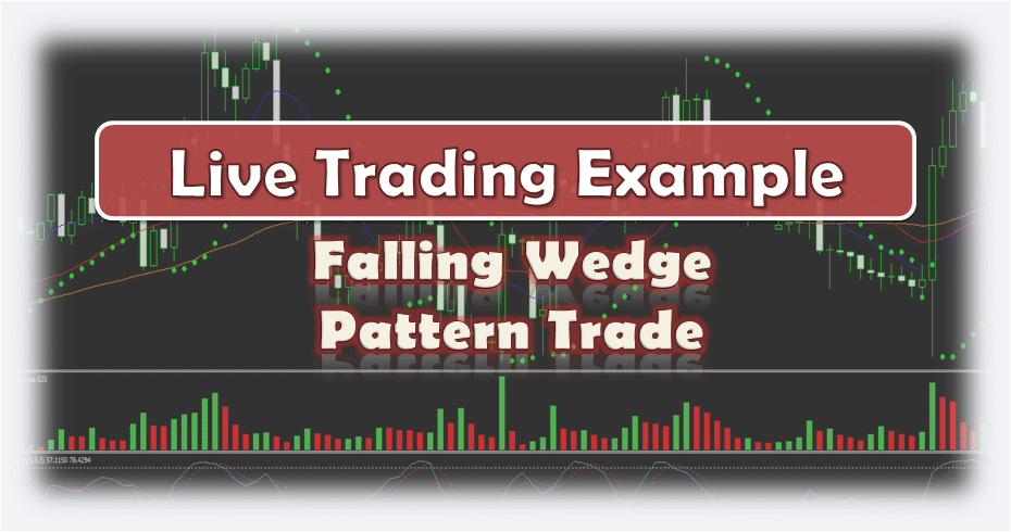 Falling Wedge Pattern Trade - Live Trading Example